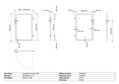 Vchodová branka 1x1,4m VB/P Pravá