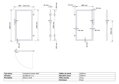 Vchodová branka 1x1,6m VB/P Pravá