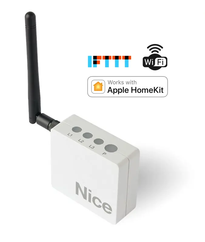 IT4WIFI přijímač Nice pro ovládání pohonu s rozhraním IBT4N IT4WIFI přijímač Nice pro ovládání pohonu s rozhraním IBT4N